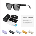 Women UV400 Bevel Acetate Polarized Shades Sunglasses